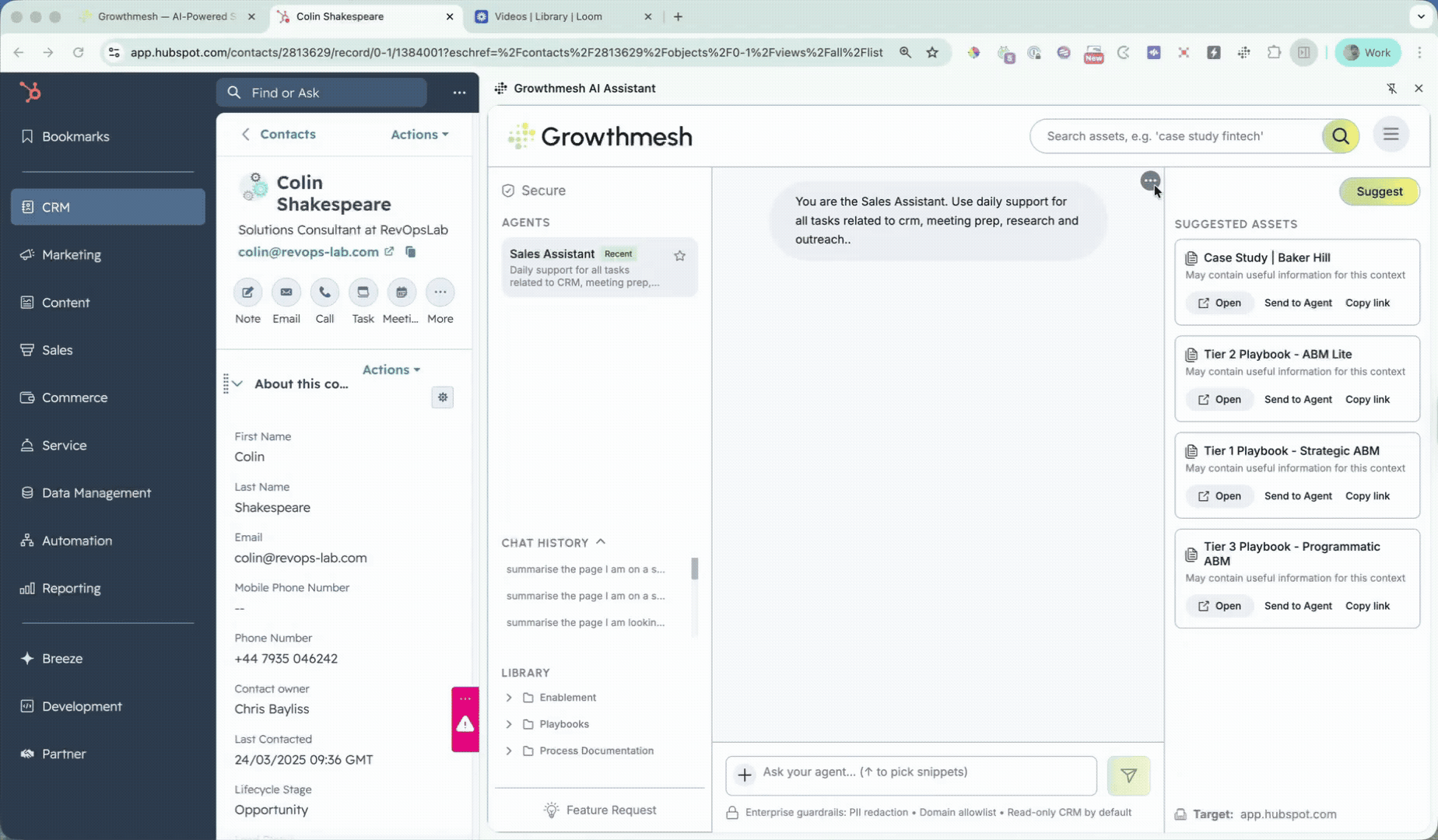 Growthmesh Outreach Drafting