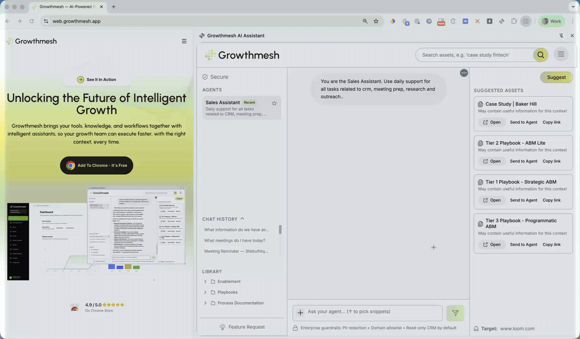 Growthmesh Workflow Automation